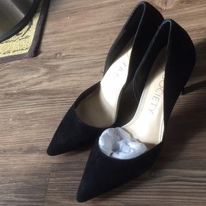 Sole society black heels